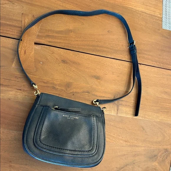 Marc Jacobs Black Leather Shoulder/Cross Body Bag - Picture 2 of 5